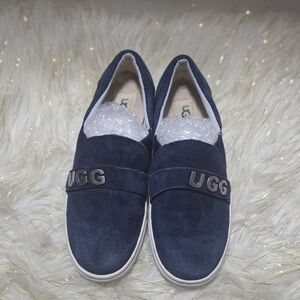 UGG Navy Blue Slip-On Shoes